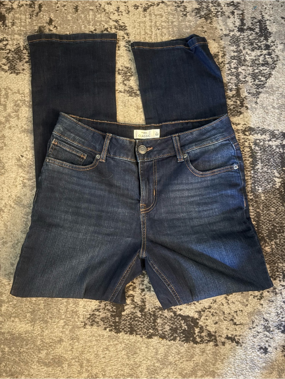 Maurices Dark Blue Bootcut Jeans